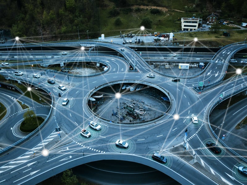 Self Driving Autonomous Cars on Traffic Circle
